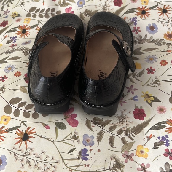 Algeria by PG.Lite floral black Maryjane’s 40 embossed comfortable shoes - Picture 10 of 13